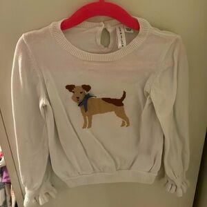 Janie and Jack puppy dog sweater